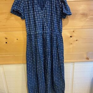 Christy Dawn navy daisy print